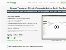 Tablet Screenshot of buildlinkapp.com